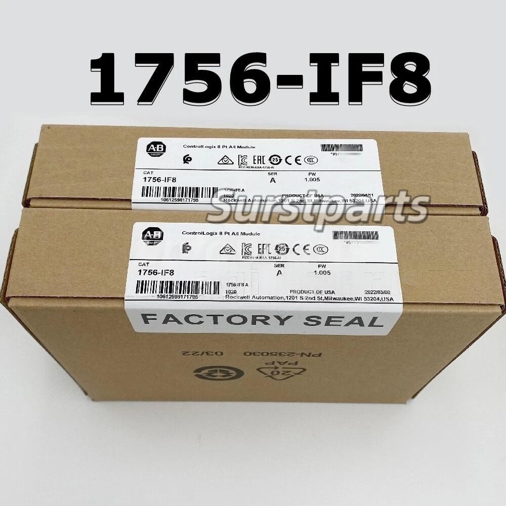NEW Factory Sealed 1756IF8 1756-IF8 AB ControlLogix Point A/I Module