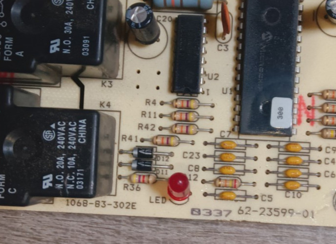 Ruud Rheem 62-23599-01 Furnace Control Board 1068-83-302E – 1068-300