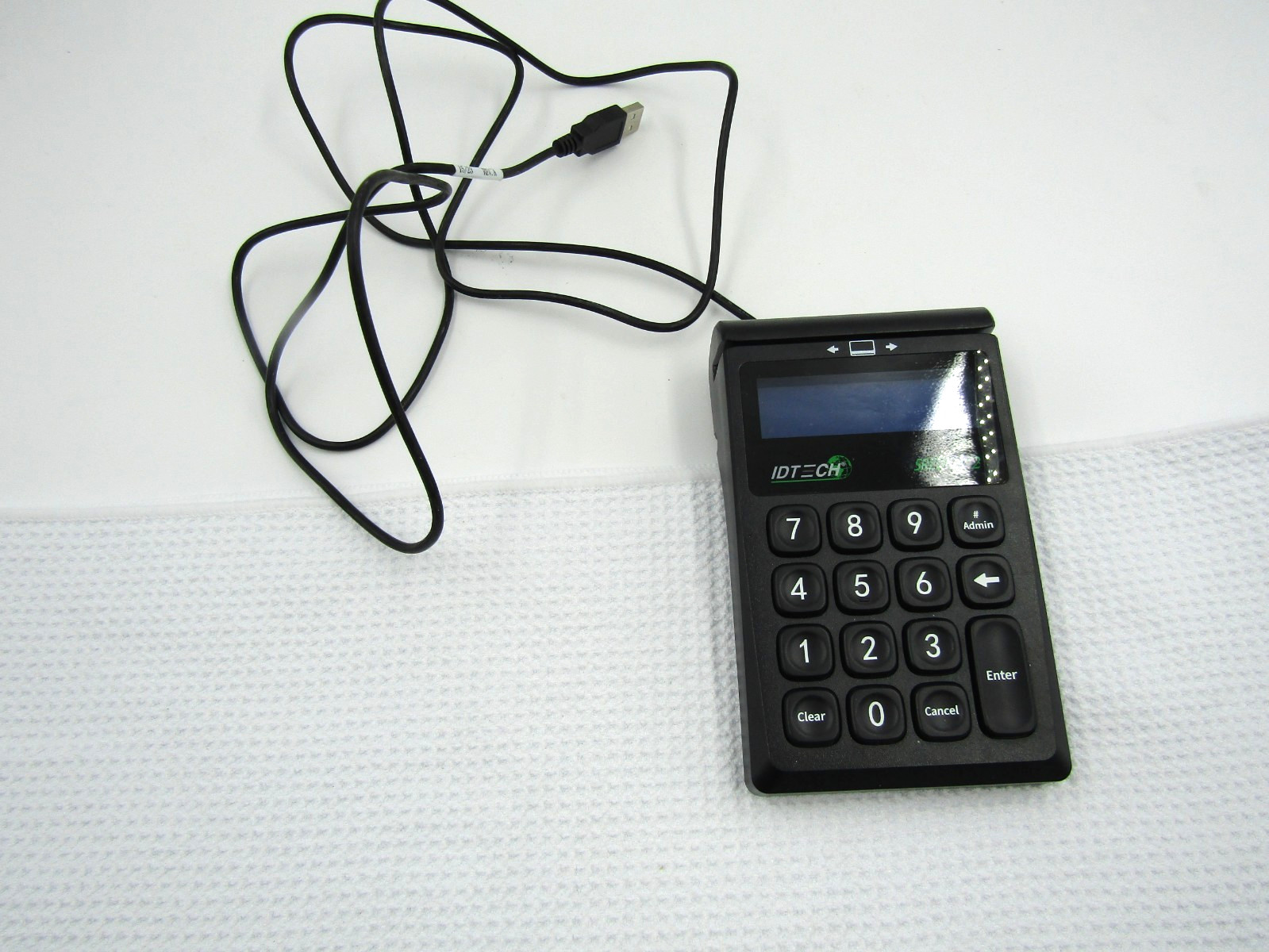 ID Tech SREDKey 2 Keypad Credit Card Reader Point of Sale IDSK2-535E