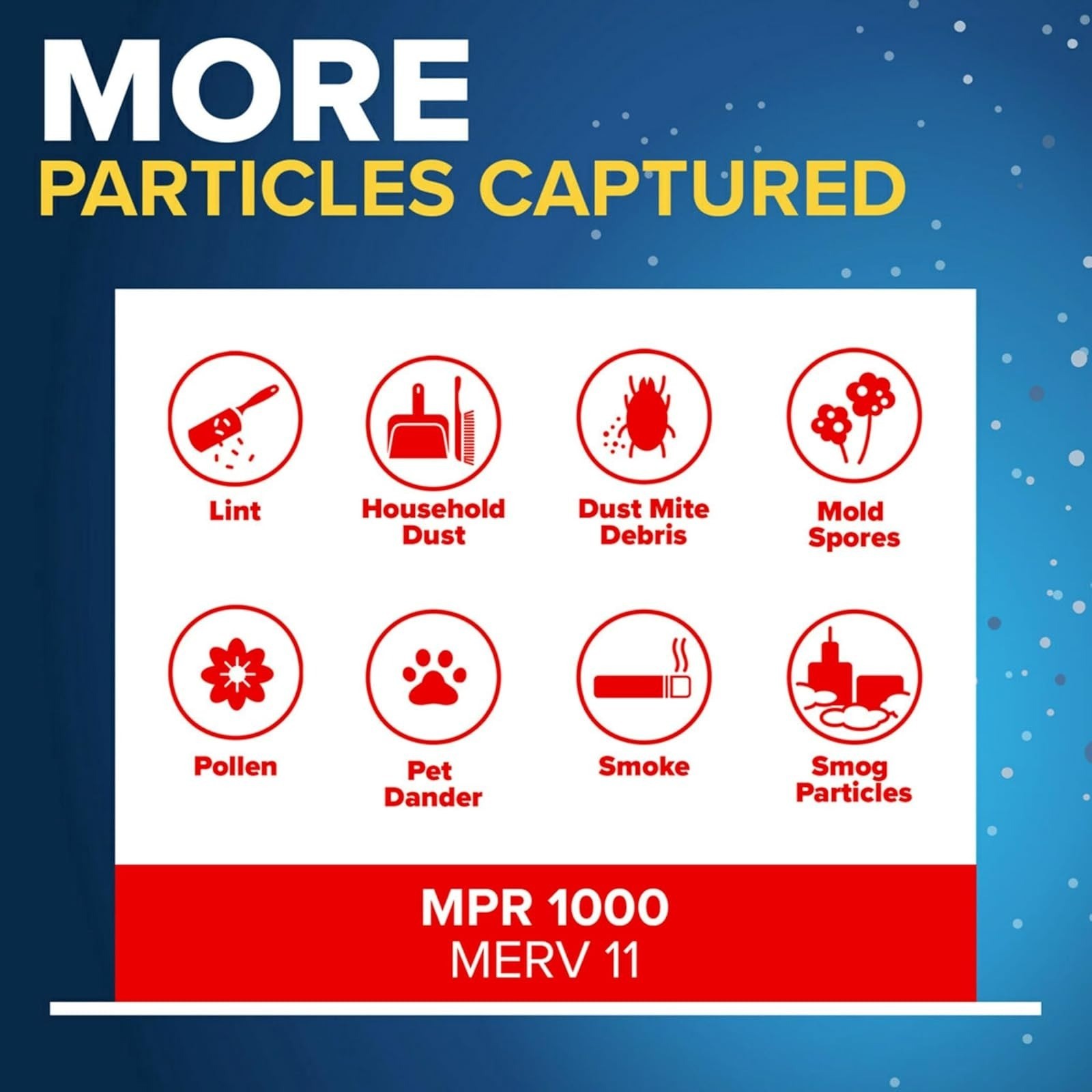 Filtrete 20x25x4 Air Filter MERV 11, 2-Pack, HVAC Compatible