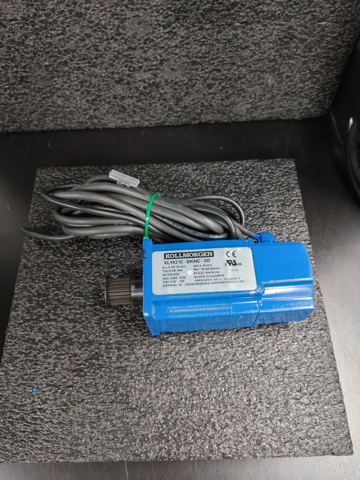 KOLLMORGEN VLM21C-BKNC-30 VLM Series Brushless Servo Motor