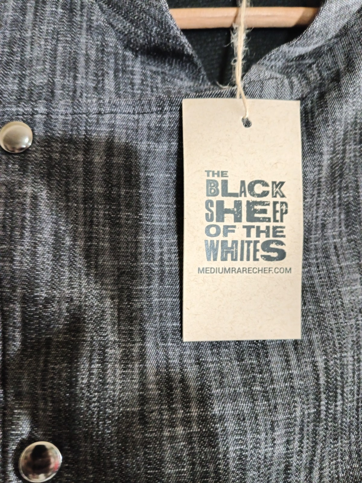 Medium Rare Chefs Apparel Chefs Jacket XL NWT Canada Made Charcoal Vented NWT