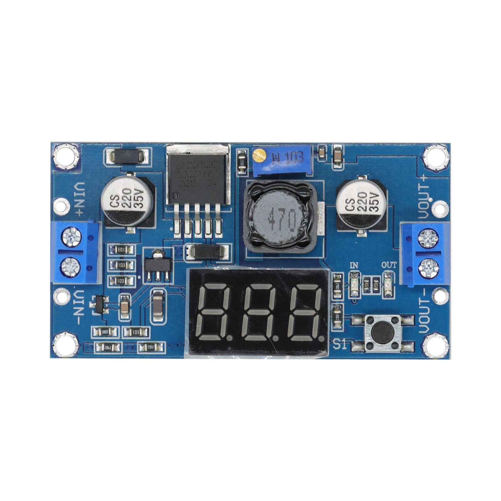 5pcs LM2596 DC Voltage Regulator Buck Converter Power Supply Step-Down Module US