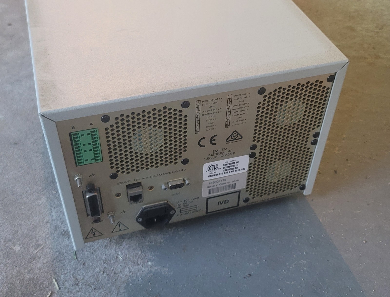 Waters 2475 Multi wavelength Fluorescence Detector used might work