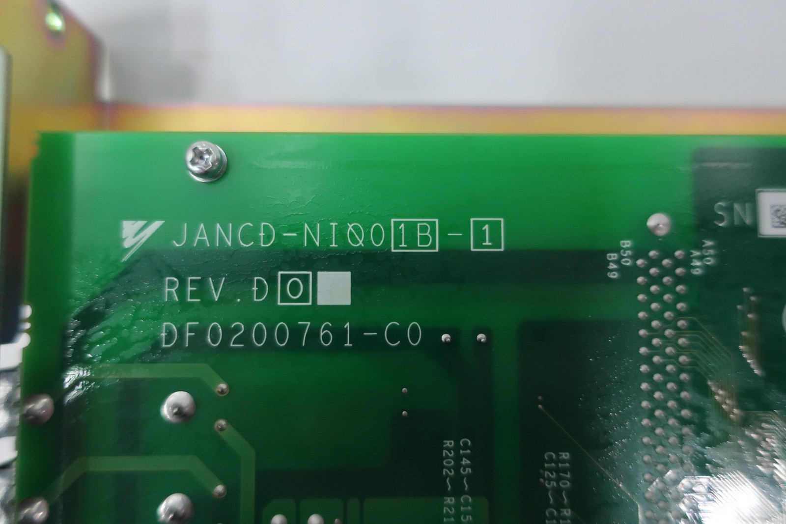 Yaskawa JZNC-NIF01B-1 Pcb Circuit Board