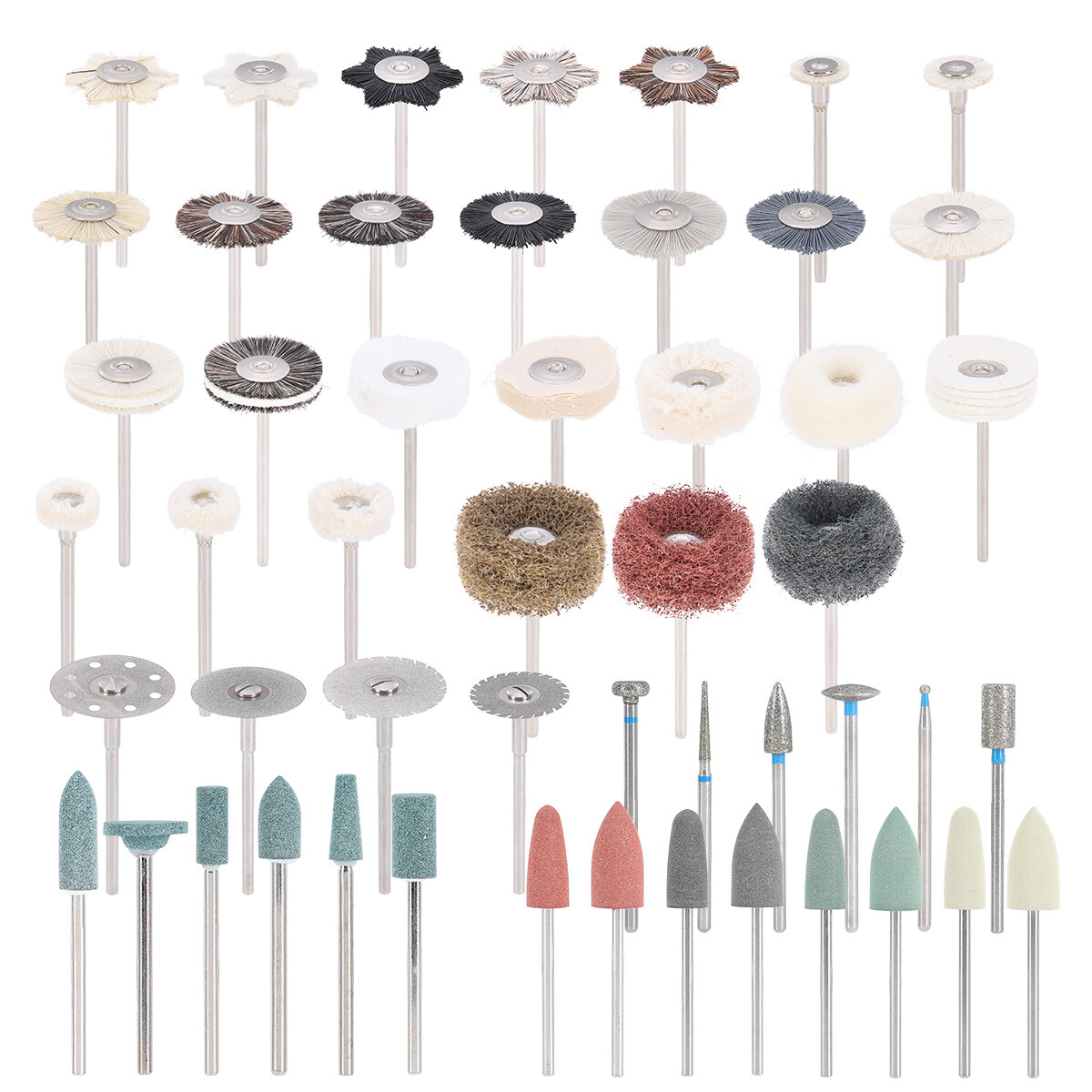 Dental Polishing Kit cepillo de pulido diamante HP pulidor Stone Silicon Wheel