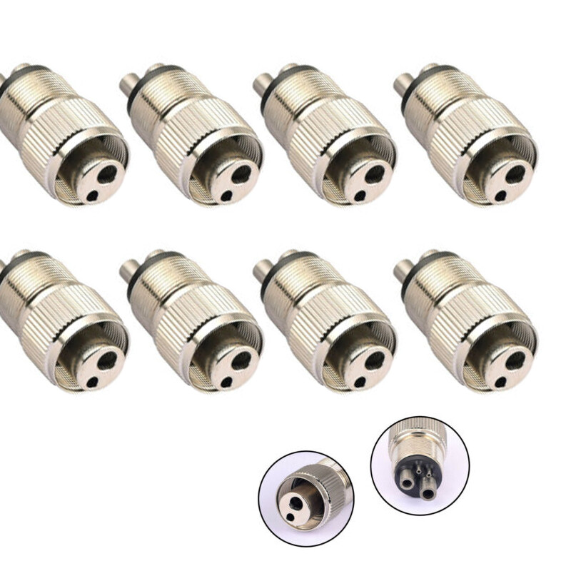 20Pcs/Pack Dental 4 to 2 Hole Adapter Changer Connectors High Speed Handpiece CE