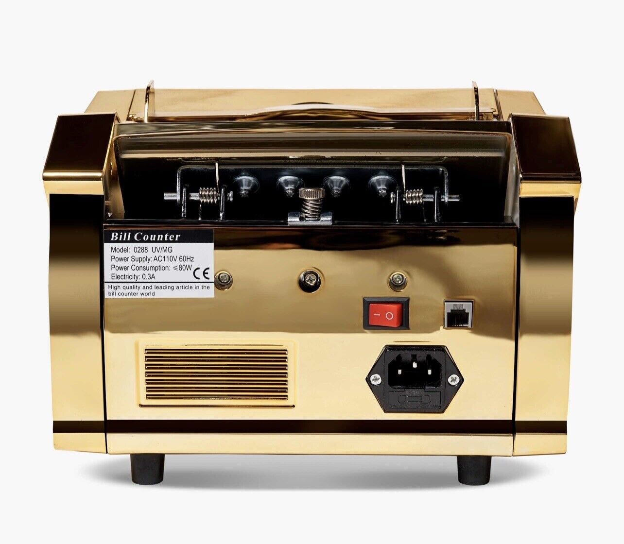 Upromax Gold Money Bill Dollar Counter UV/MG Detection + Counter Display NEW💰🔥