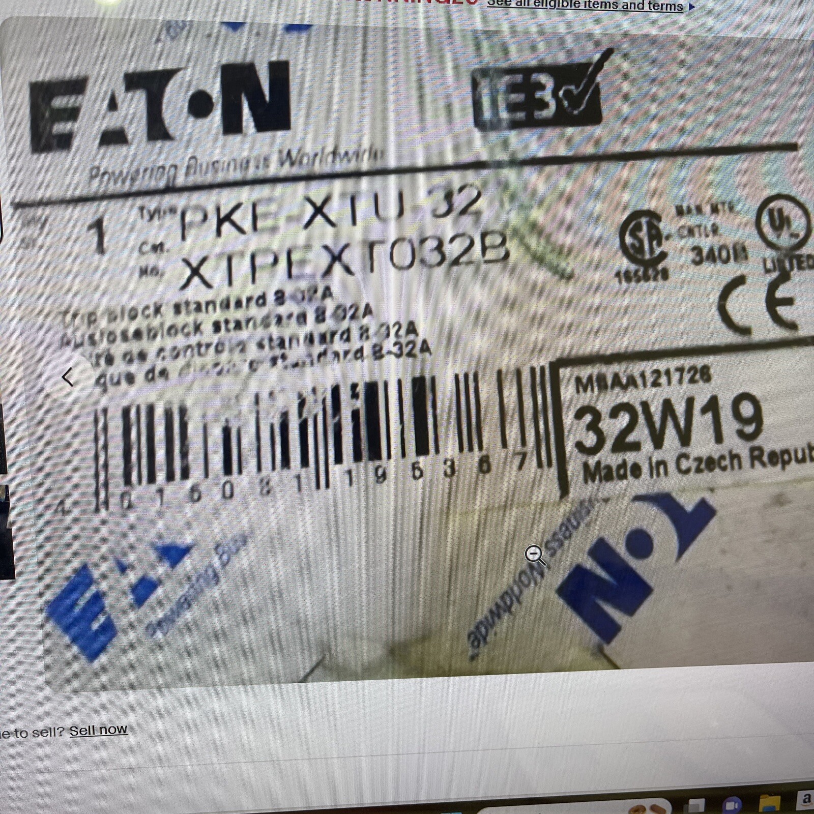 EATON. CTPE032B/PKE-XTU-32