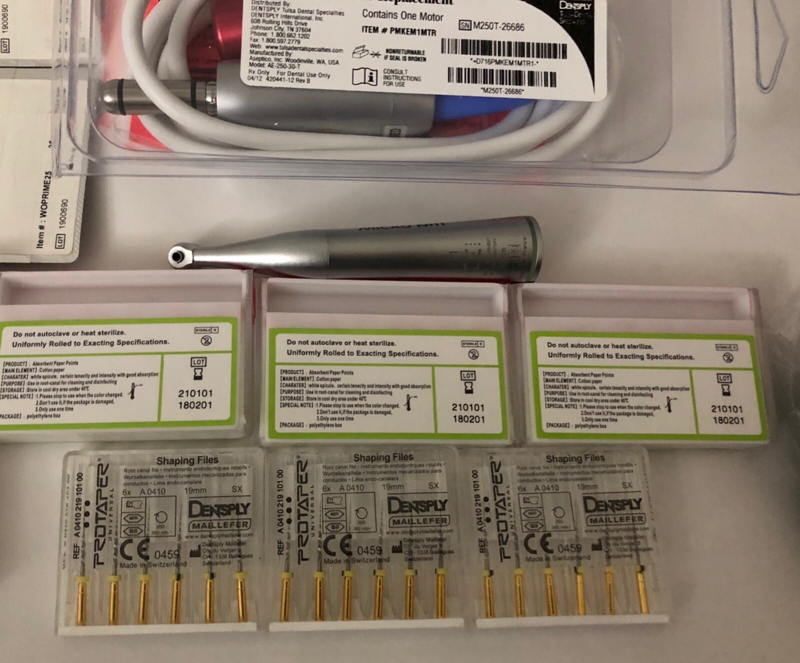ProMark Endo Motor for wave one system WITH Handpiece and 1 YEAR WARRANTY.