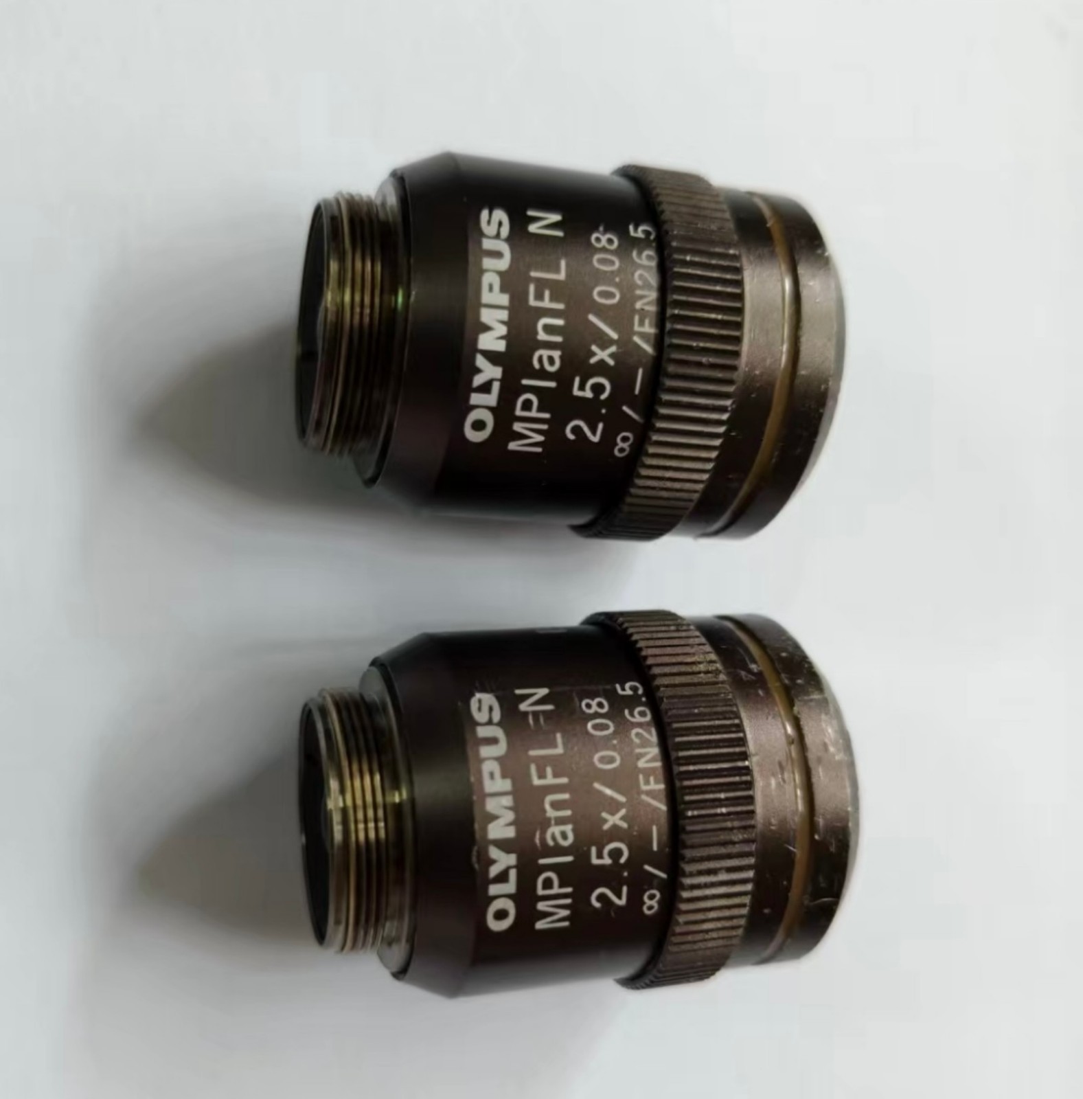 Olympus MPlanFL N 2.5×/0.08 Microscope objective lens