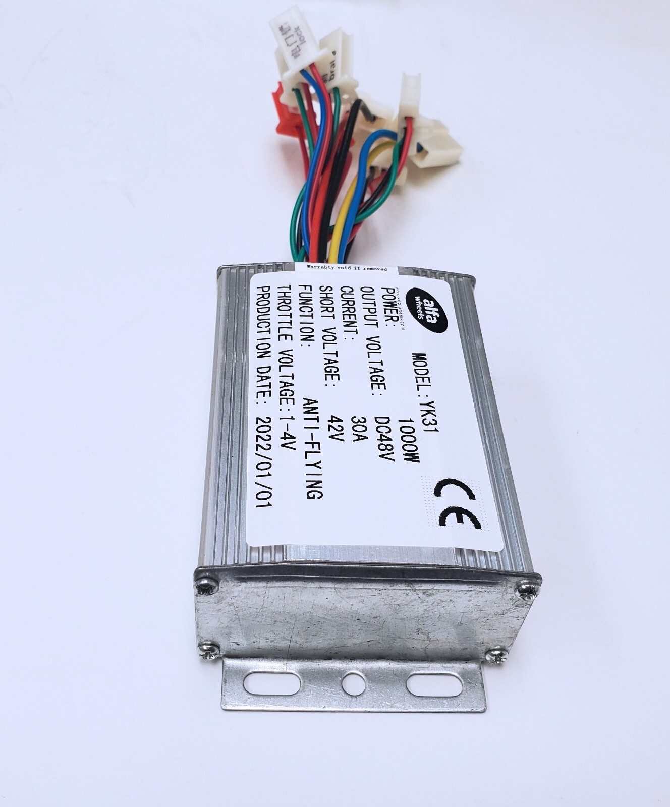 Electric Motor Kit Crazy Cart 500 Watt 48V Over Volt Currie XYD-6B2+Controller