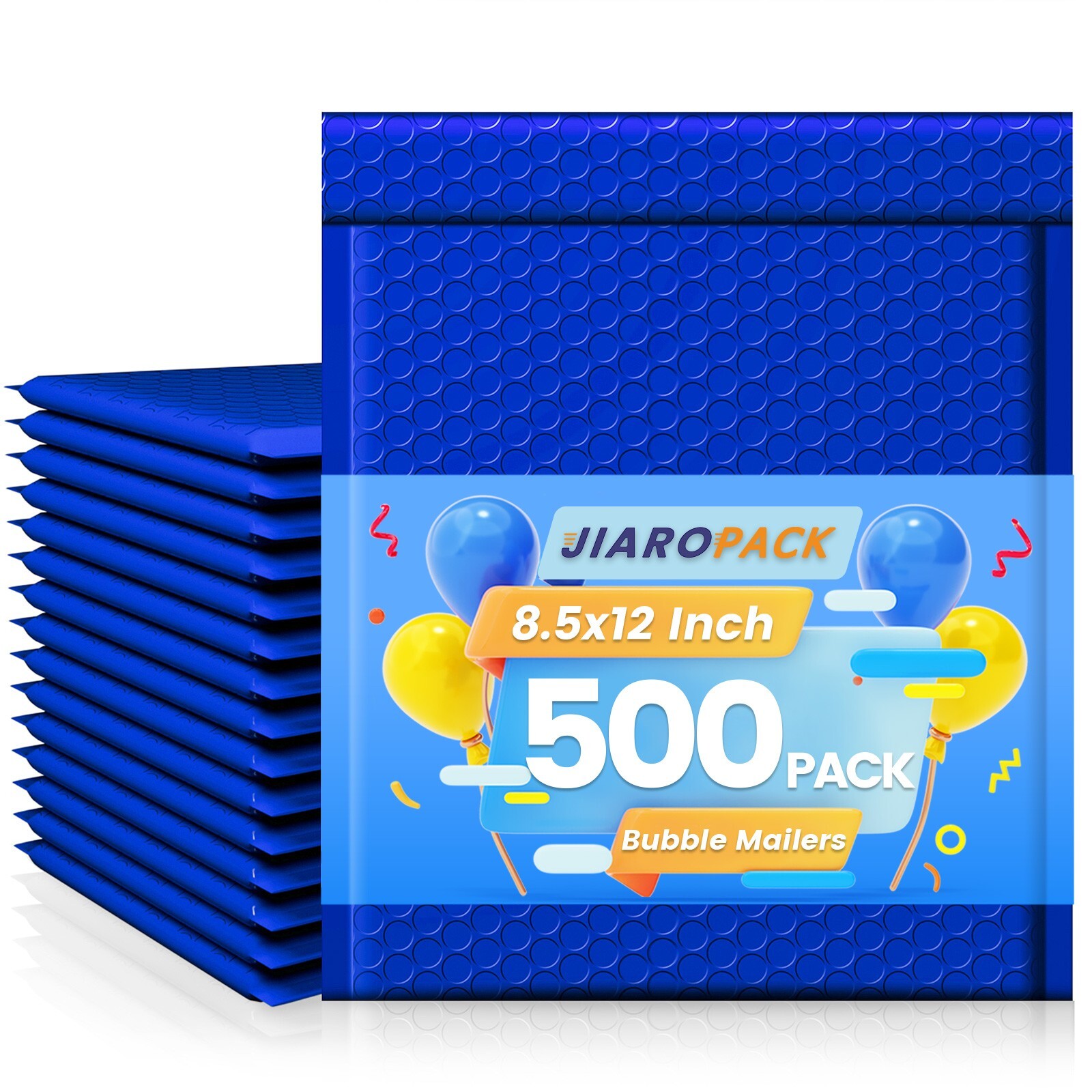 500x Bubble Mailers 8.5×12 Padded Envelopes Bubble Mailing Bag 8.5×11 Royal Blue