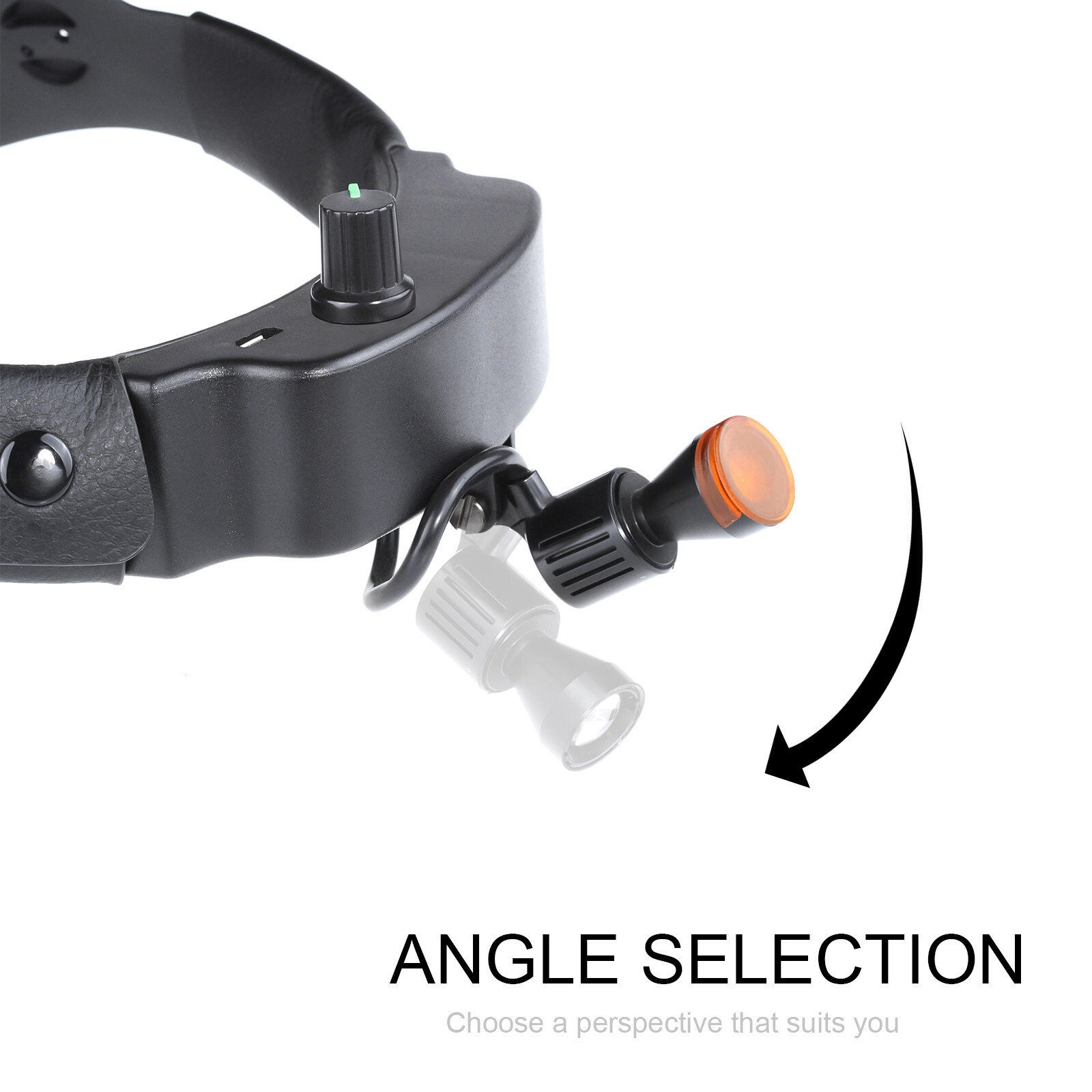 Ultralight Dental Medical Wireless Head Light ENT High Focus Lighting HeadLamp