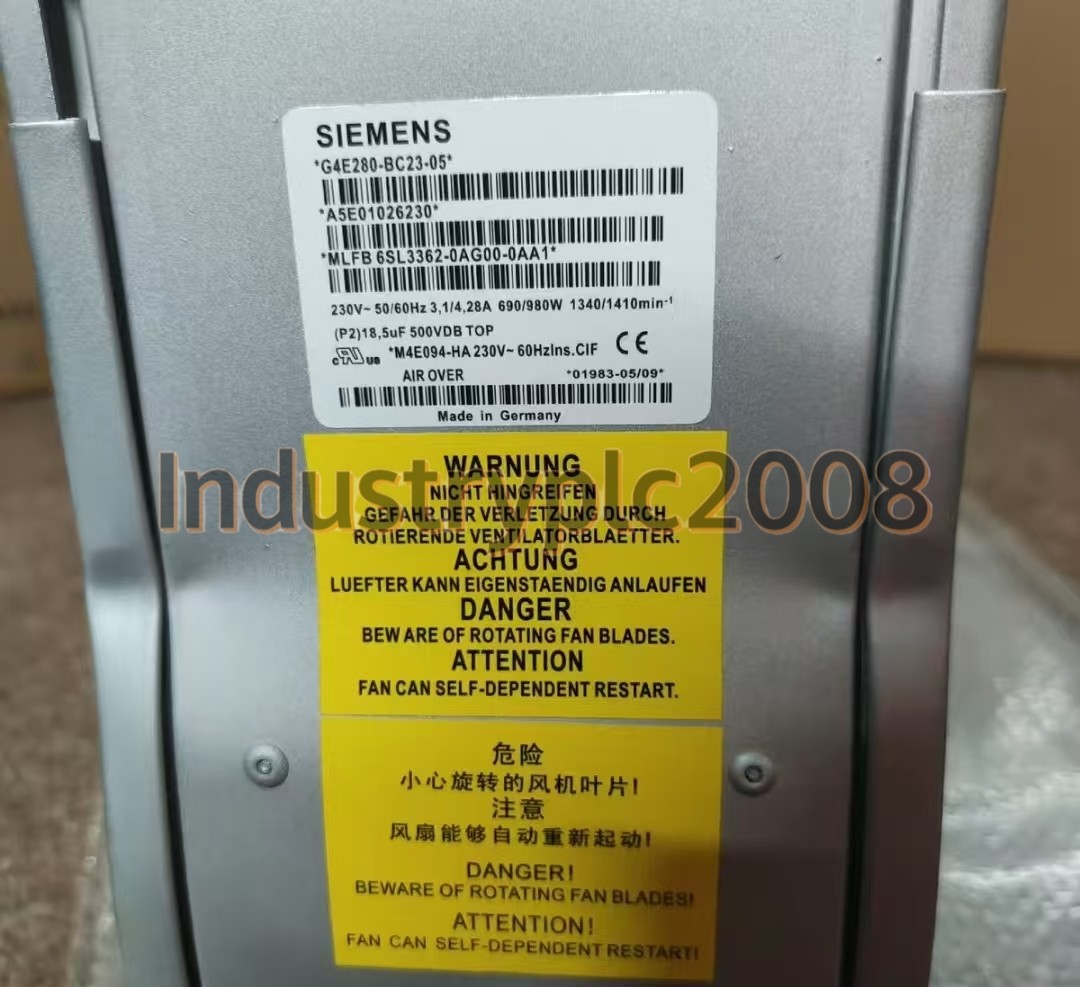 6SL3362-0AG00-0AA1 1PCS Siemens inverter fan 6SL3 362-0AG00-0AA1 Fast delivery