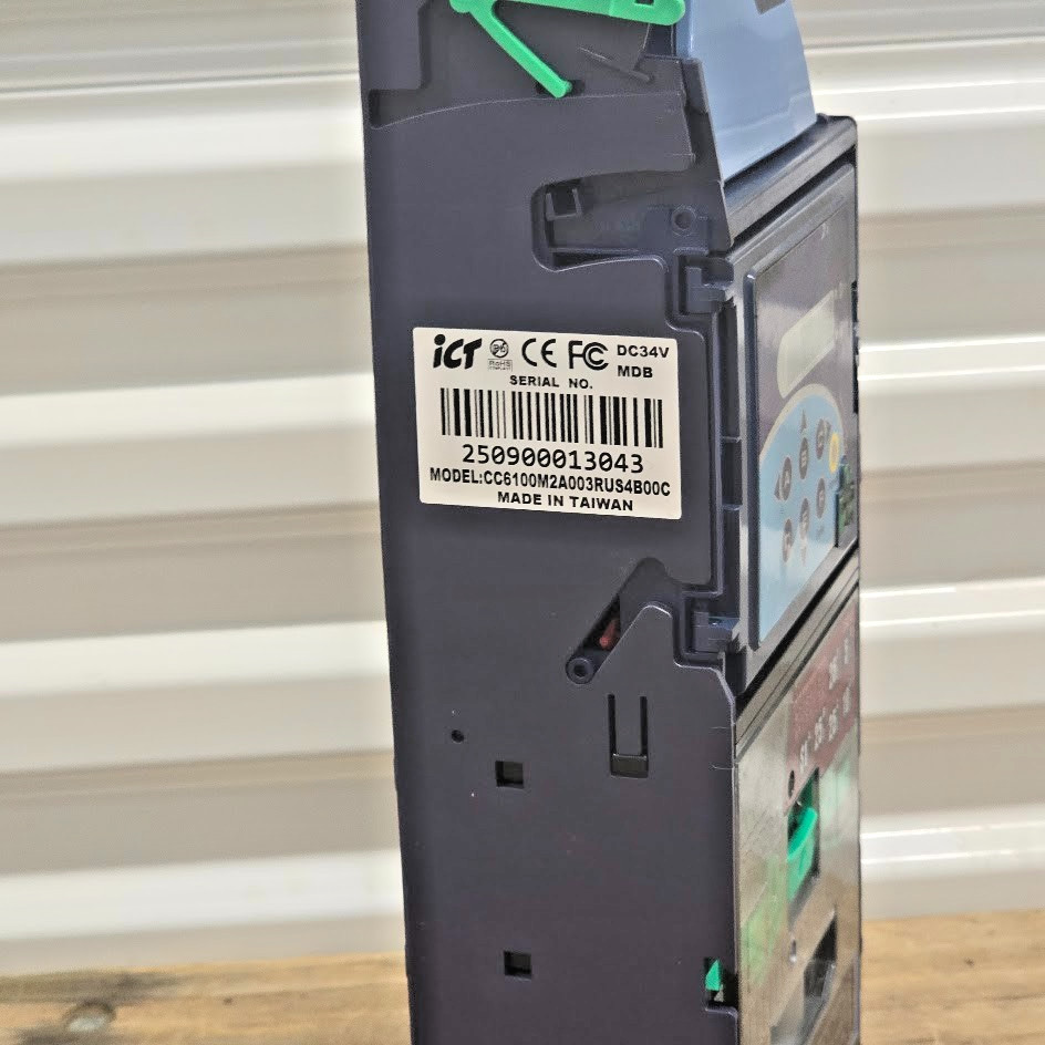 ICT CC6100 Coin Changer Professional Grade Multi-Currency Validator Dispenser