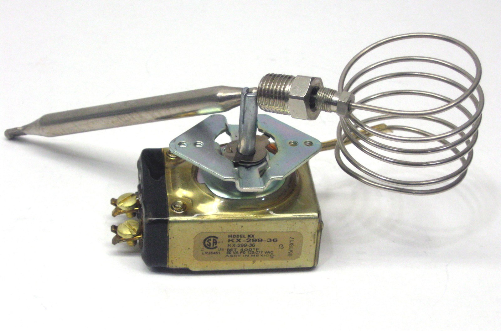 Robertshaw KX-299-36 Fryer Thermostat for P5047587 Pitco Frymaster