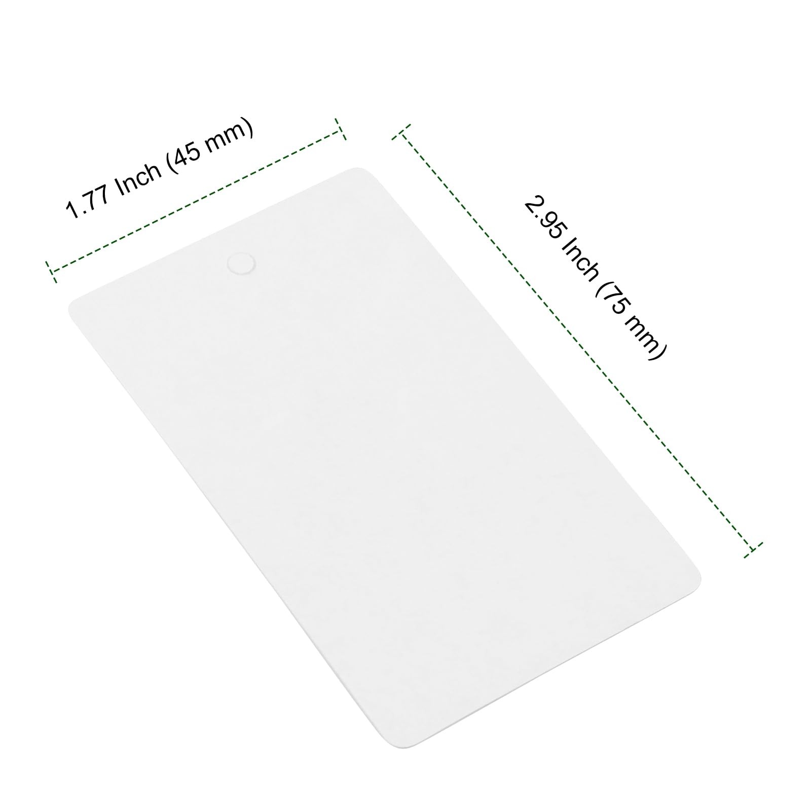 White Blank Merchandise Writable Price Gift Tags Retail Clothing 3000 PCS