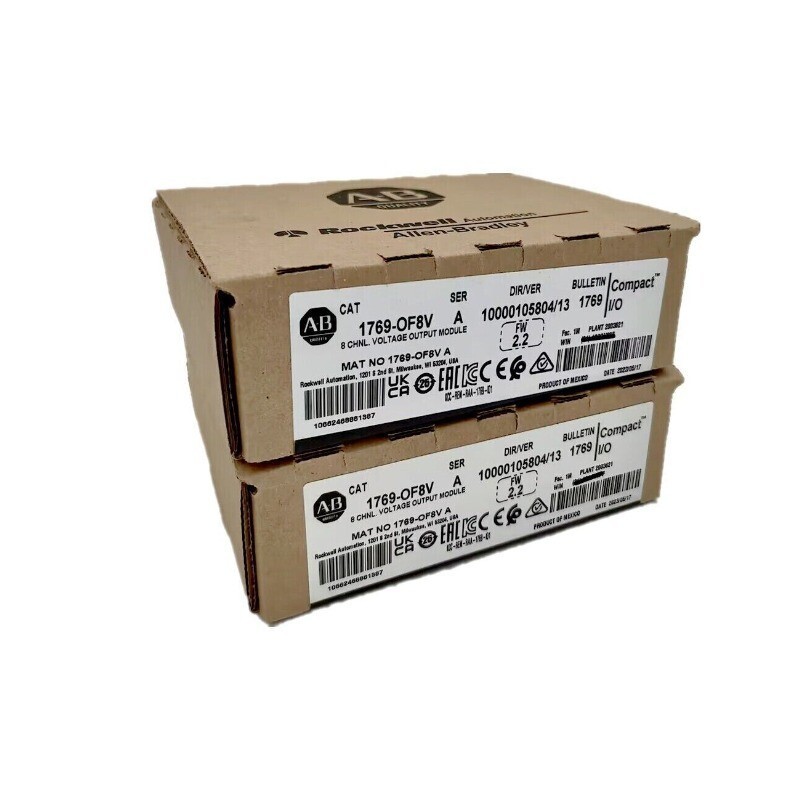 2023 New Factory Sealed AB 1769-OF8V SER A CompactLogix 8 Pt Output Module