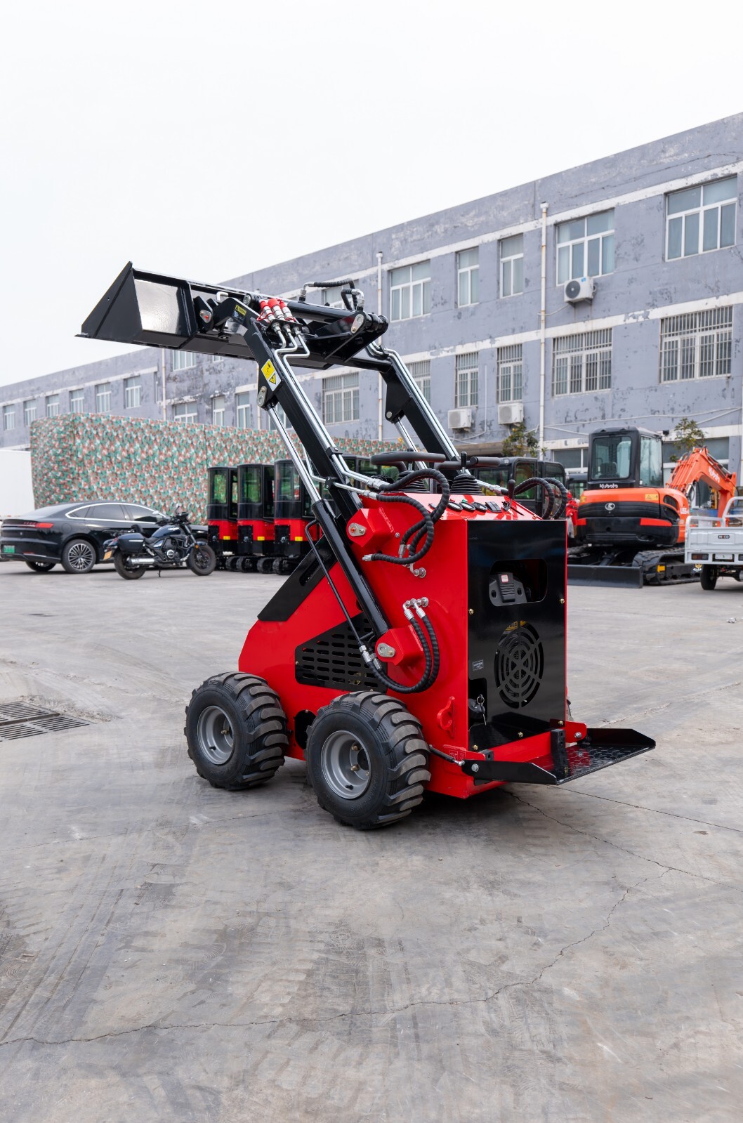Free Ship MS380 Wheeled MINI Skid Steer Loader 23HP Flexible Skid Steer Loader