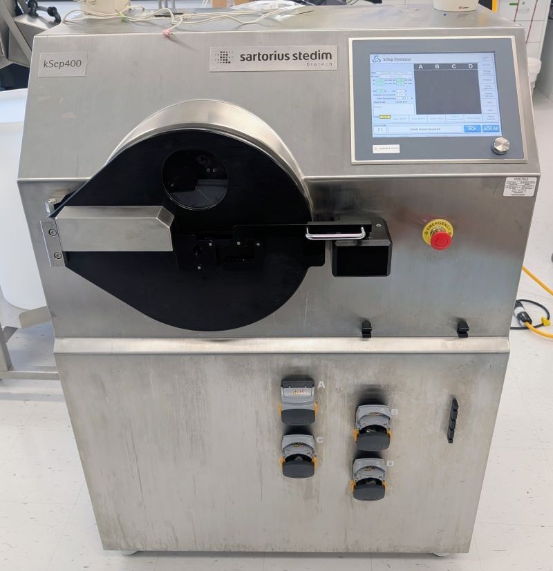 Sartorius kSep 400 Single-Use Automated Centrifugation System