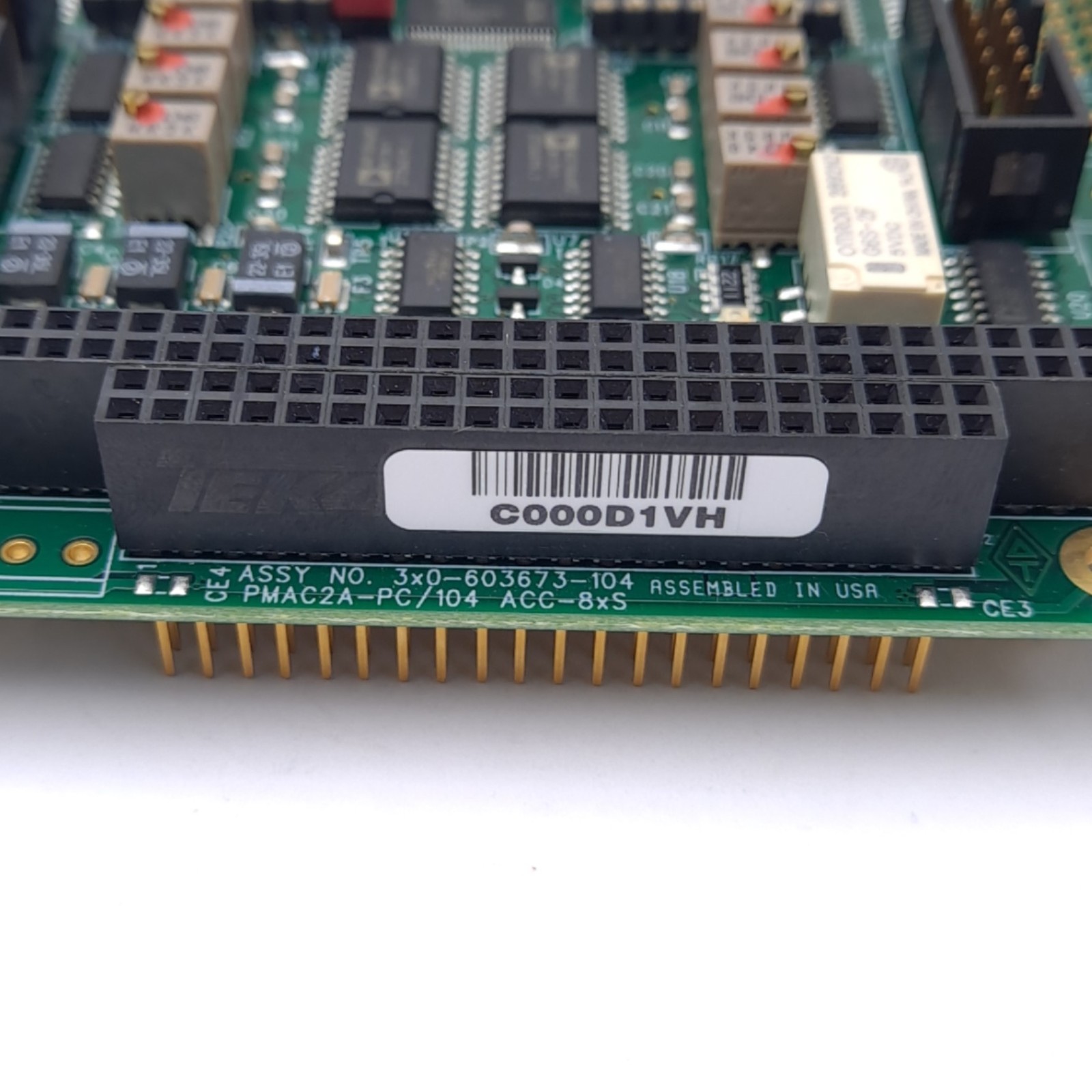 Delta Tau PMAC2A-PC/104 ACC-8xS 3×0-603673-104 Expansion Stack Board, 104-Pin