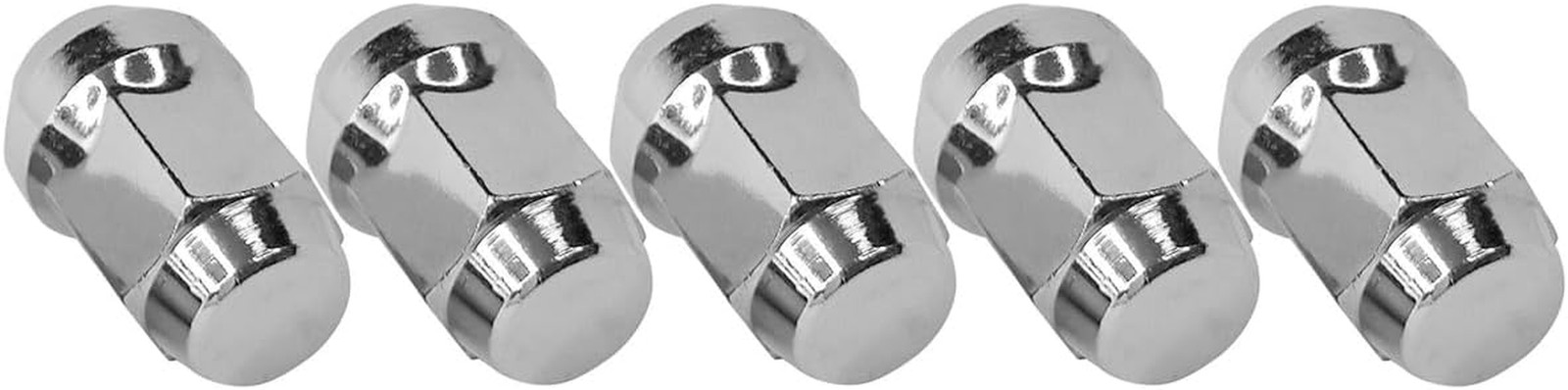 1/2-20 Chrome Wheel Lug Nut Compatible with Jeep Cherokee Wrangler Grand Cheroke
