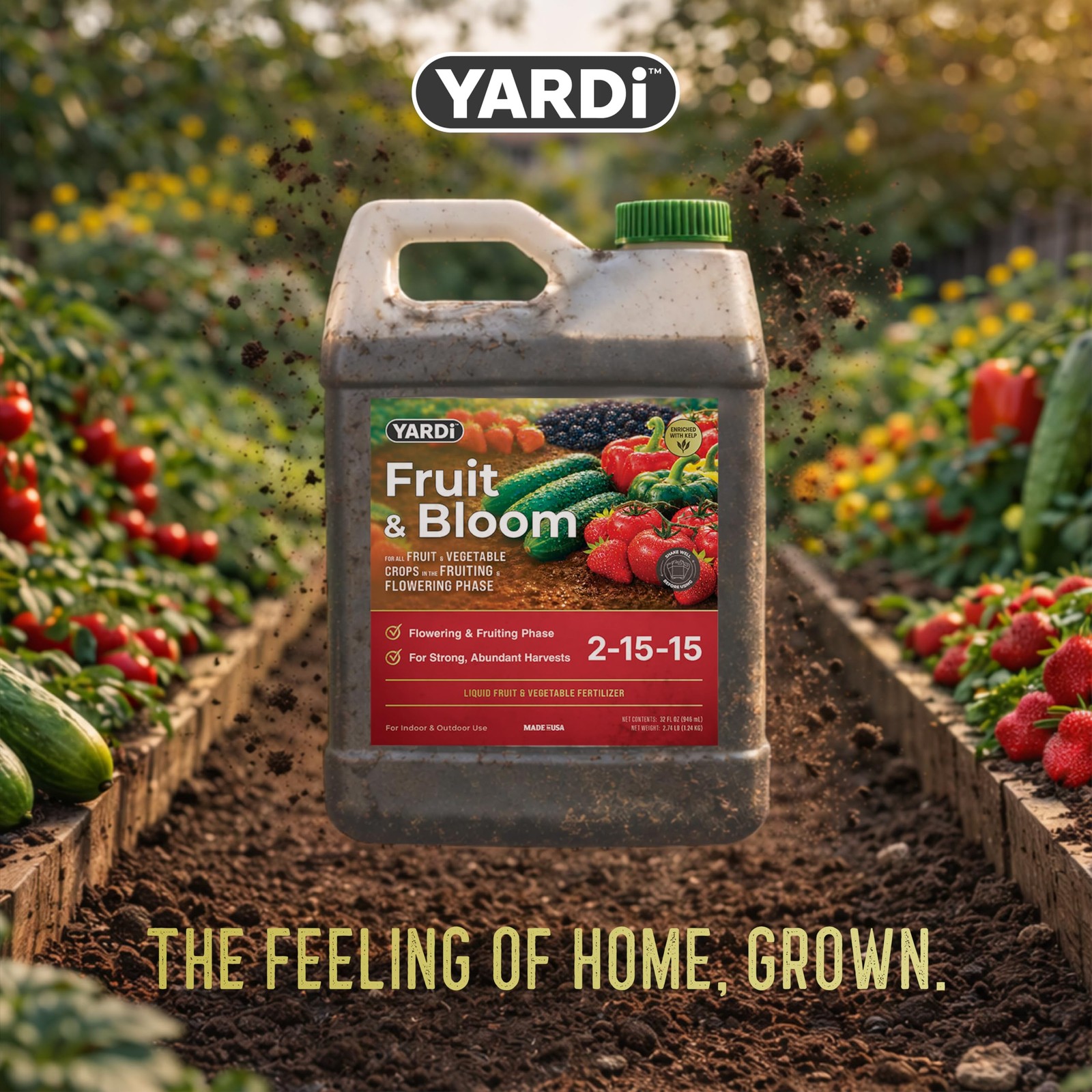 Yardi Fruit & Bloom Plant Food | Bloom Booster Fertilizer for Fruits, Vegetab…