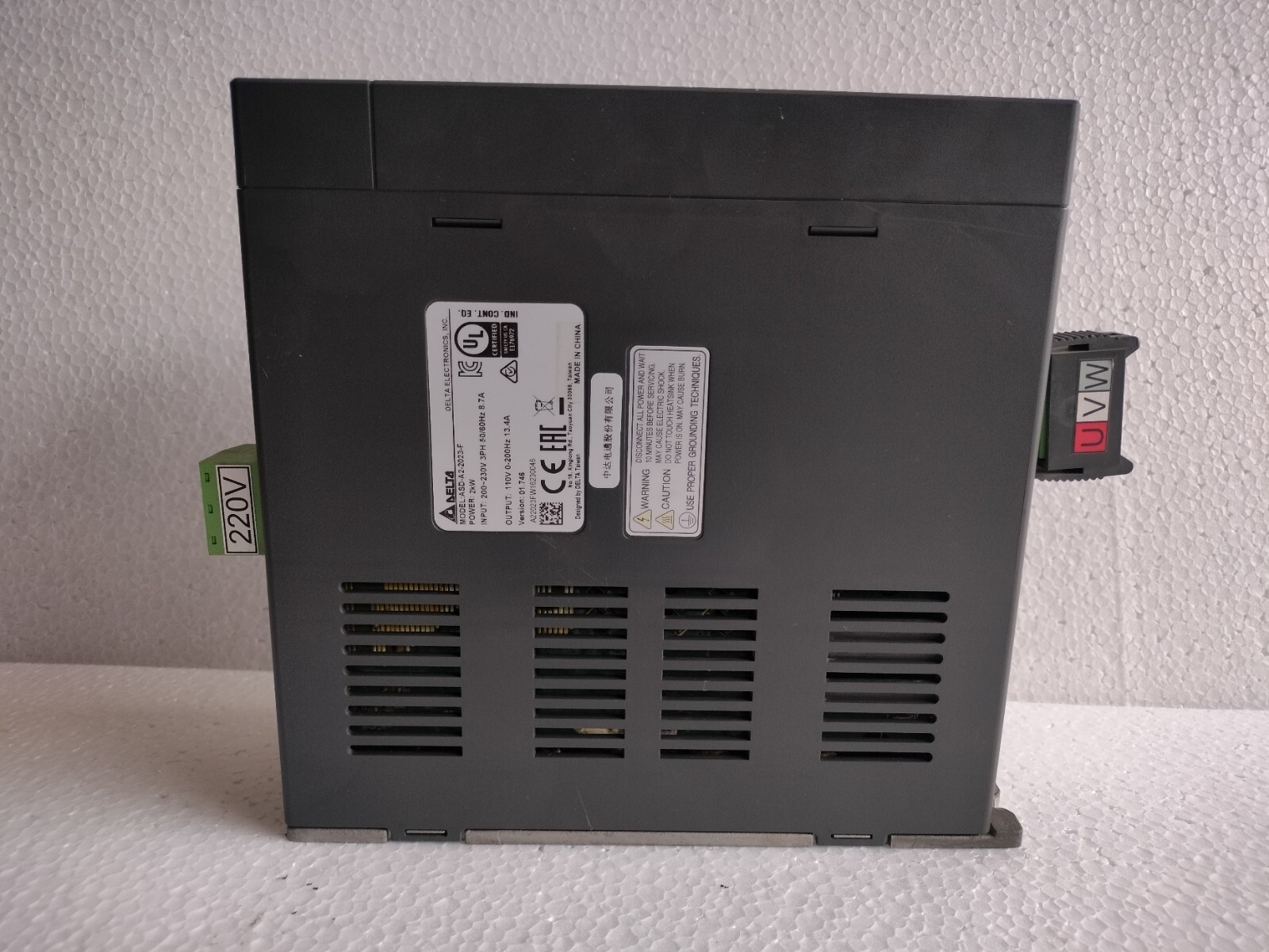 Delta ASD-A2-2023-F 2kw Servo Drive
