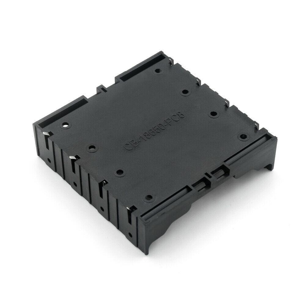 10Pcs For 18650 Power Bank Case 1/2/3/4Slot Battery Holder DIY Hard Pins Storage
