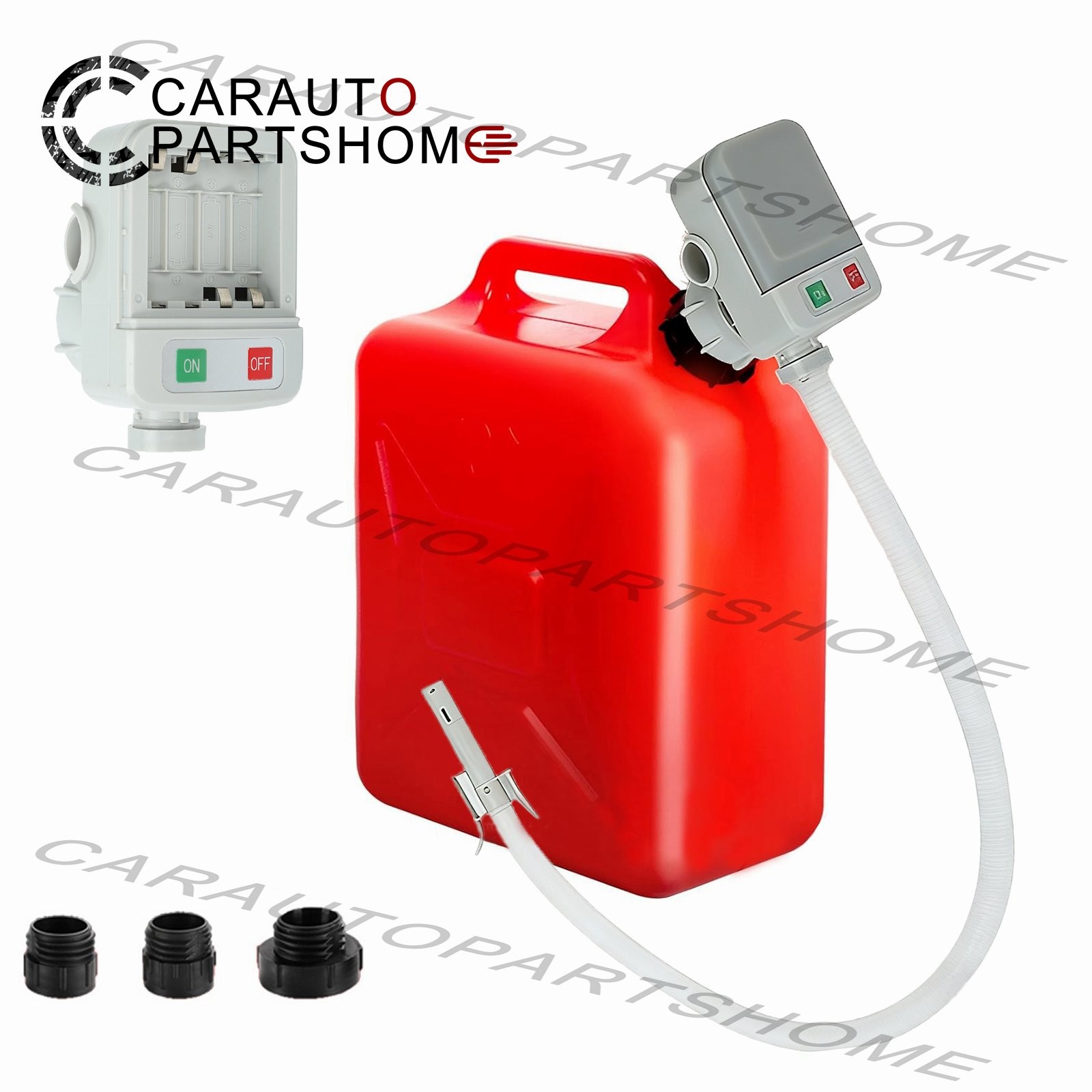3.2 GPM Battery Powered Electric Fuel Transfer Pump For Gas Oil Water Liquid