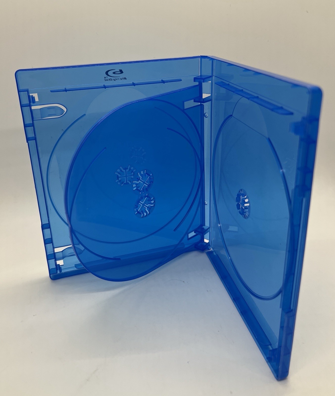 2 PCS NEW 15mm Blu-Ray 4-Disc Case With BluRay Logo, BL1504