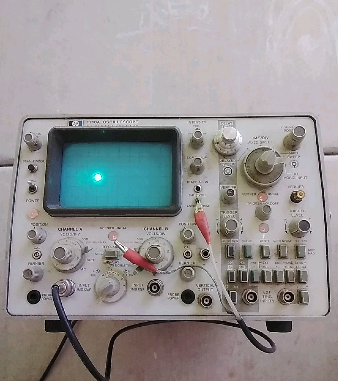 B&K Precision 1710A Dual Trace Oscilloscope -OPT H50
