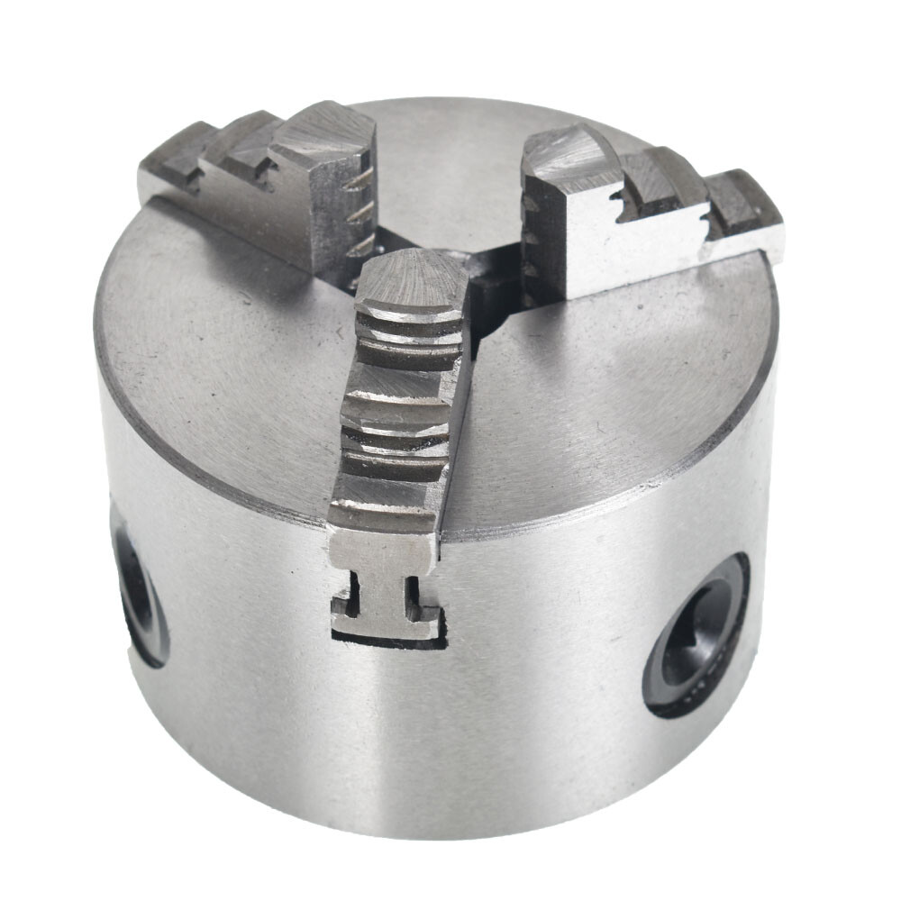 3 Jaw Lathe Chuck Manual Chuck 3″ Self-centering Lathe Drilling Part K11-80 80mm