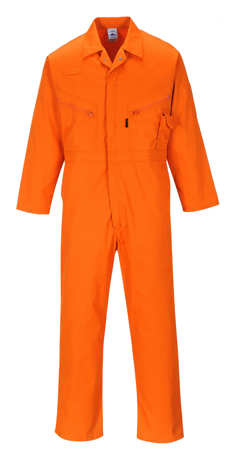 Portwest C813 Liverpool Lightweight Safety Coverall 2 Way Zipper