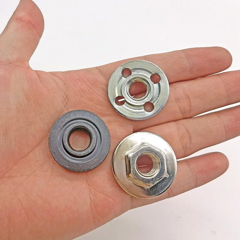 Angle Grinder Flange Nut Set M14/5/8-11 Metal Pressure Plate Replacement Too