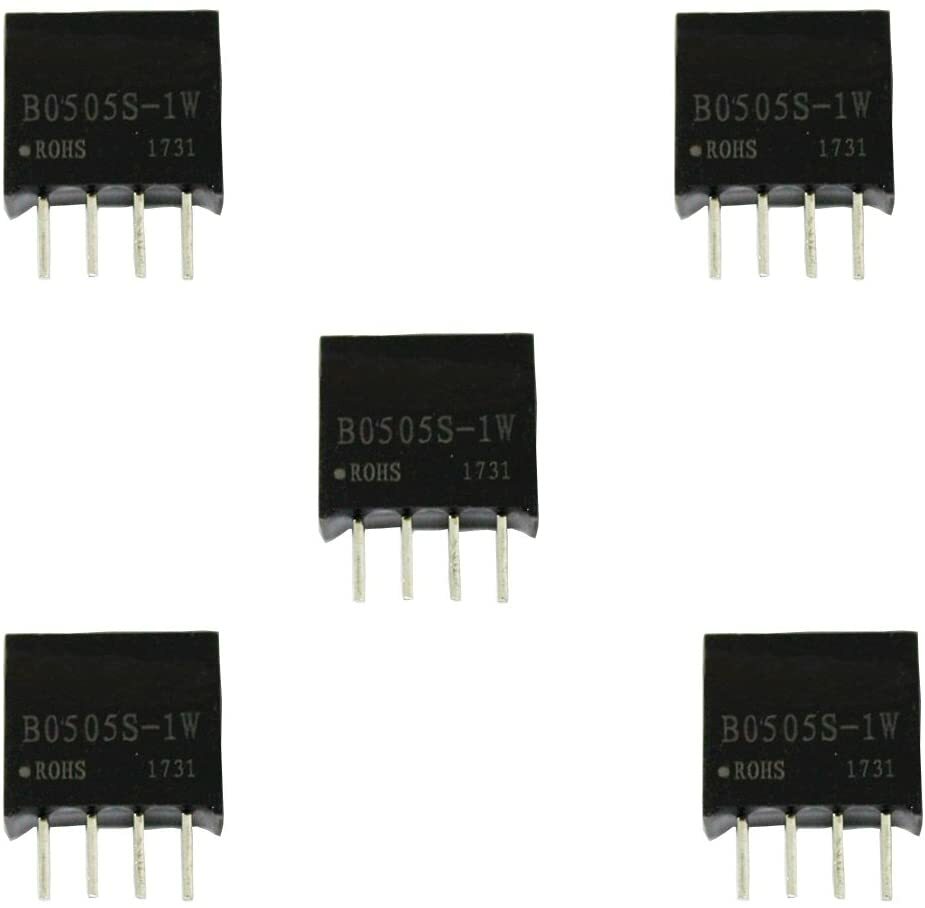 5pcs B0505S-1W 5V to 5V converter DC DC power module converter 1000V Isolation