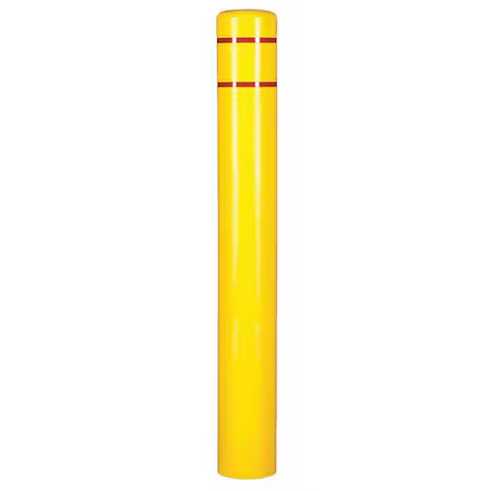 Post Sleeve, 7 In Dia., 60 In H, Yellow, Cl1386-A
