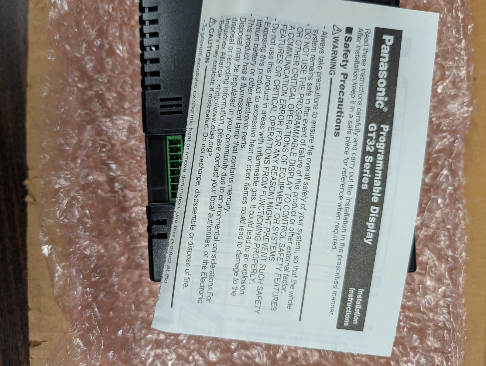 1PC NEW Panasonic Programmable Display GT32 AIG32TQ02D