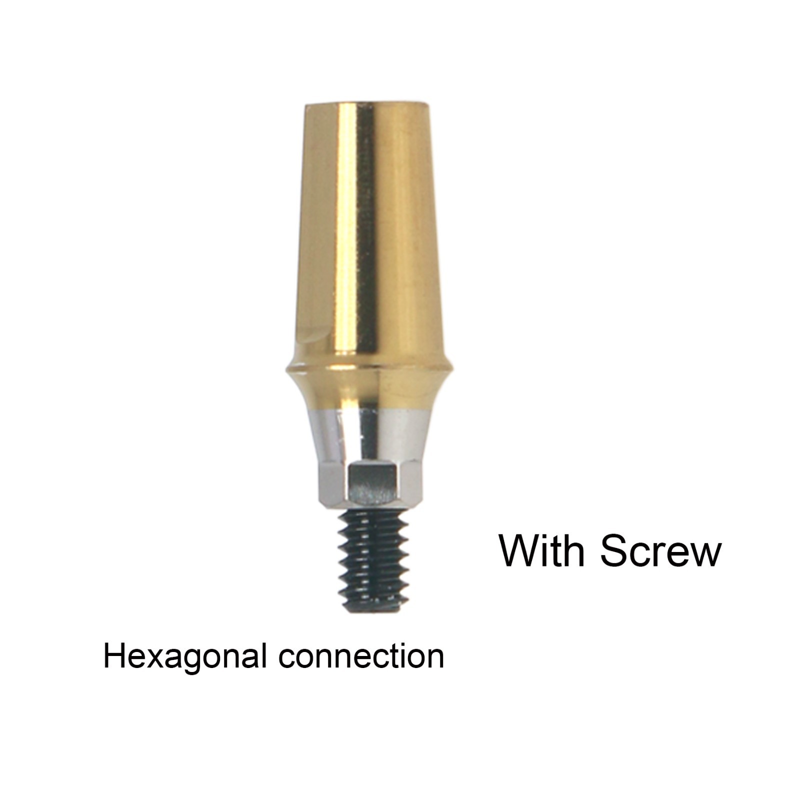 US Essential Treatment Transfer Abutment Cement Retained Fits Hiossen Implants