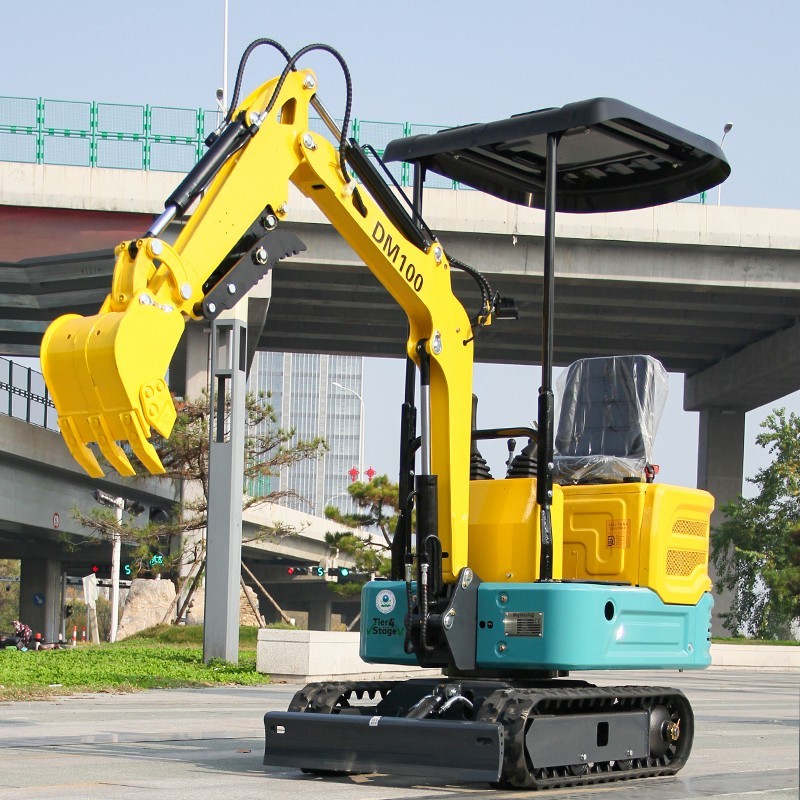 Virginia Local Pick up 1 Ton Mini Excavator 13.5HP Mini Digger Crawler USA Stock