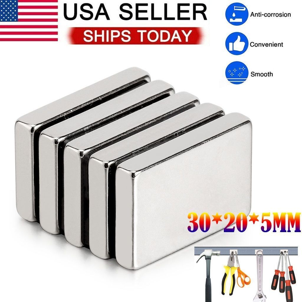 Super Strong Block Fridge Magnets Rare Earth Neodymium Magnet Small Large N52