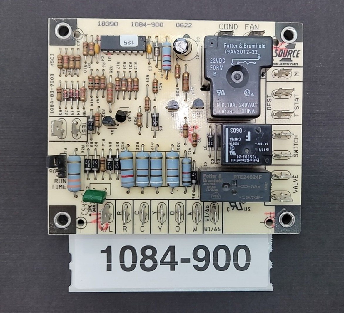 Coleman 1084-900 Heat Pump Defrost Circuit Board SOURCE1 18390