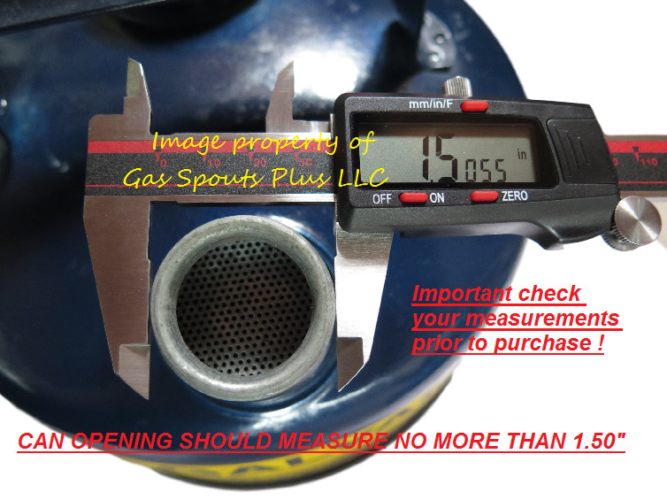 2pk 1-1/2″ Vented Metal Gas Can Cap w/ Cardboard Liner Eagle Briggs Stratton Lid
