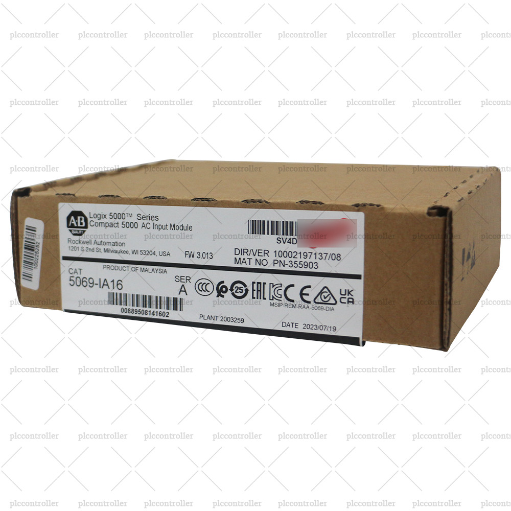 2023 New Allen Bradley 5069-IA16 Compact 5000 AC Input Module US Free tax