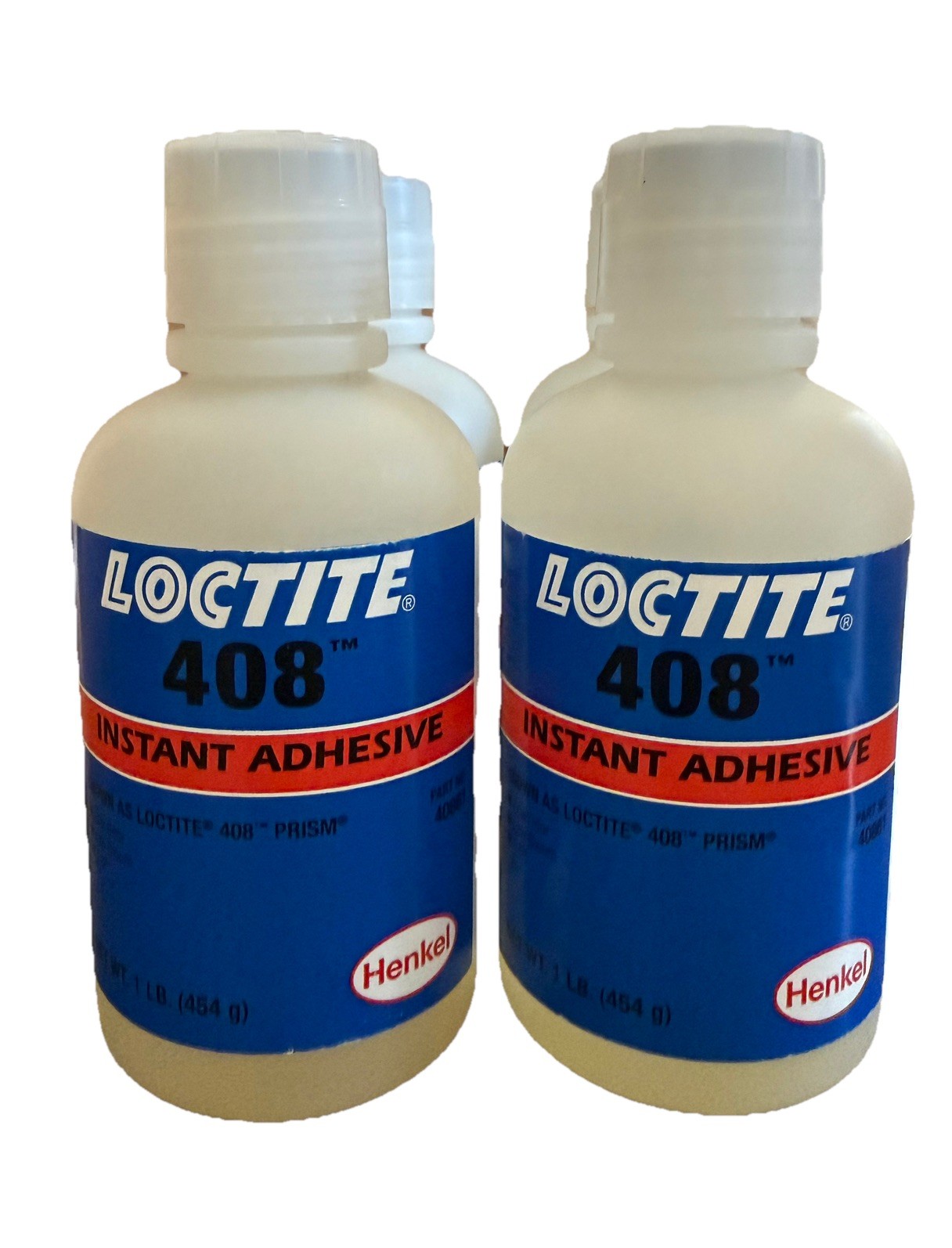 Loctite 408 Low Vapor, Low Odor and Low Bloom Instant Adhesive 1LB (454 g)