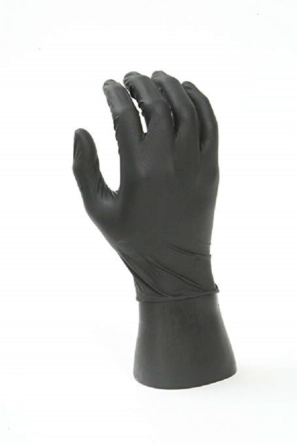 Grease Bully Nitrile Gloves – 6MIL – Black – 10 Boxes