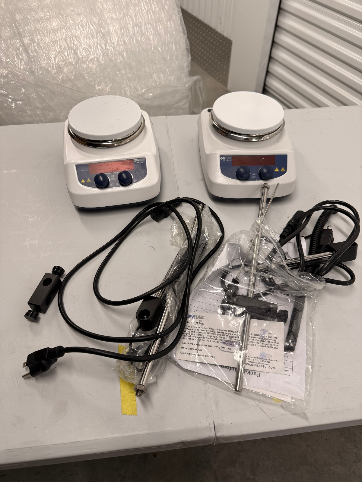 ONiLAB 280C 5 inch LED Digital Hotplate Magnetic Stirrer (Multiple Available)