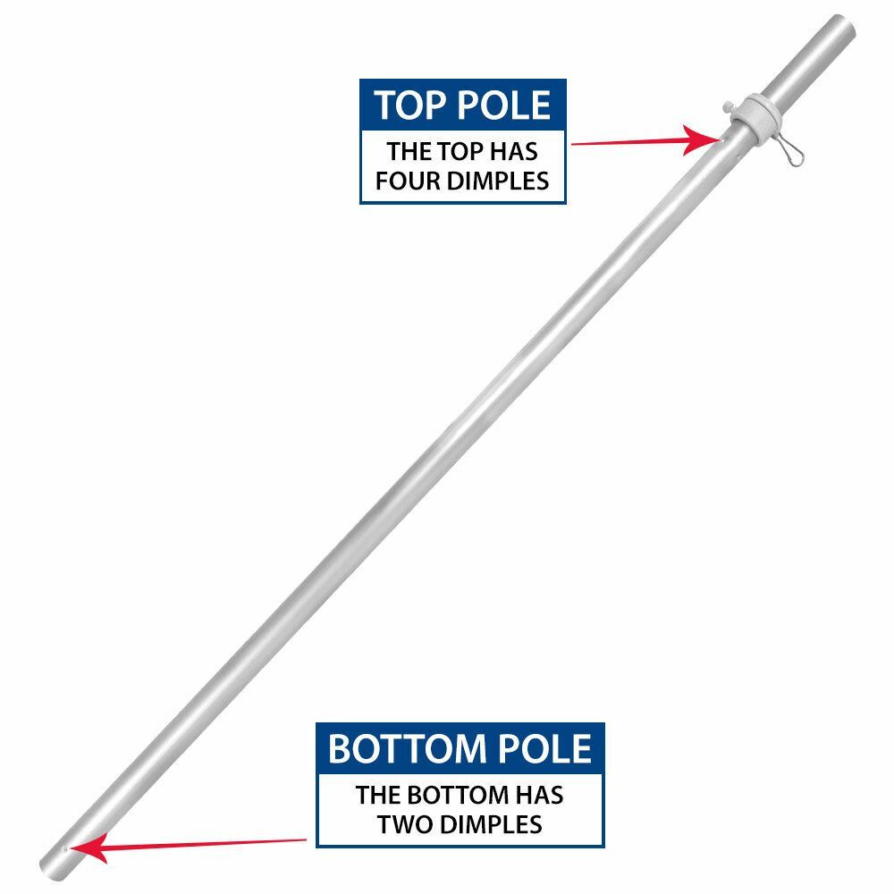 “USA CLASSIC” Advertising Super Flag & Pole Kit United States of America US star