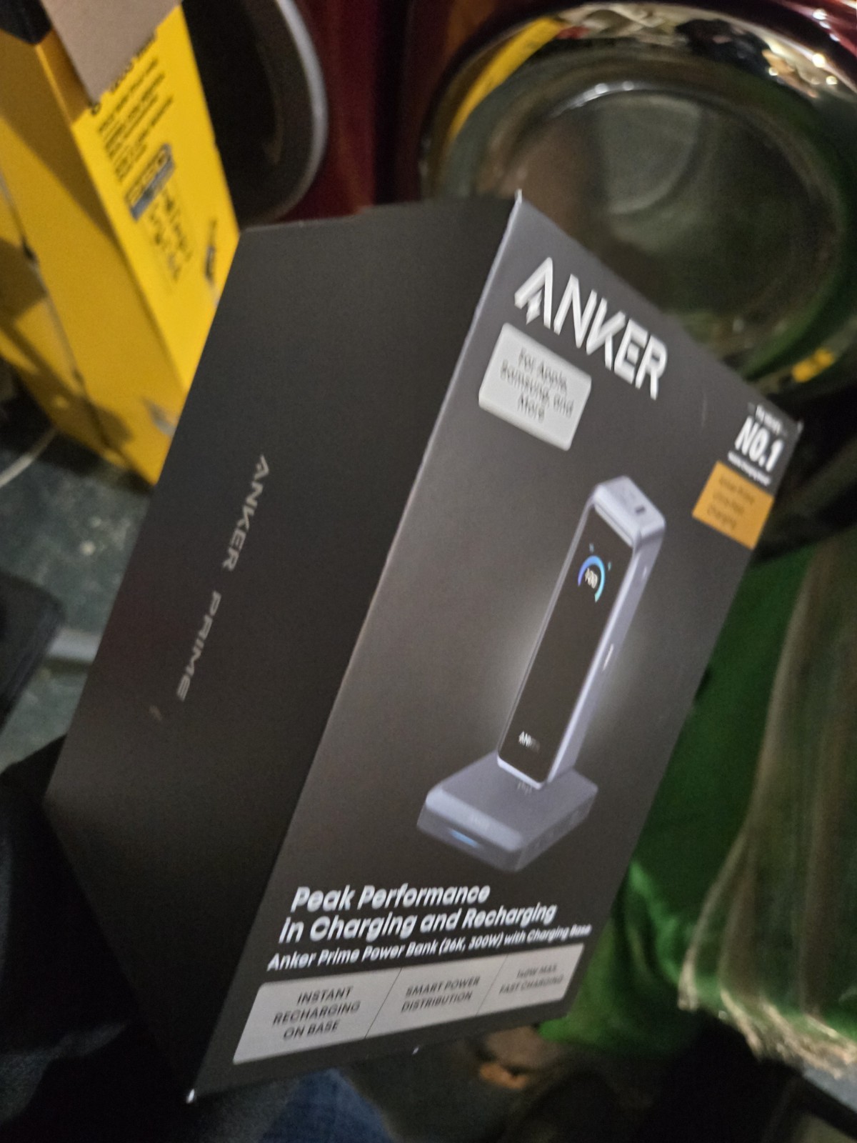 26K 300W Anker Prime Power Bank and Charging Base 26,250mAh 300W Max with Base